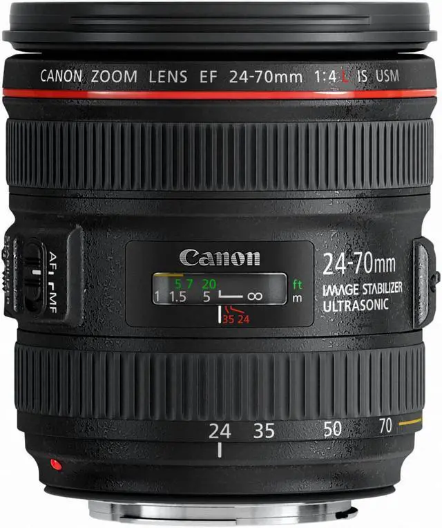 Main image of Canon EF 24-70mm f/4.0L IS USM Standard Zoom Lens