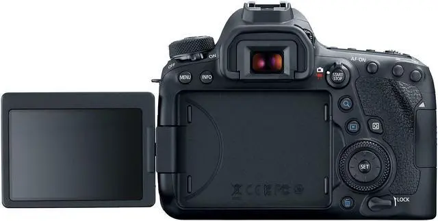 Alt view image 3 of 4 - Canon EOS 6D Mark II 20.0 MP Digital Camera - Black (Body Only)