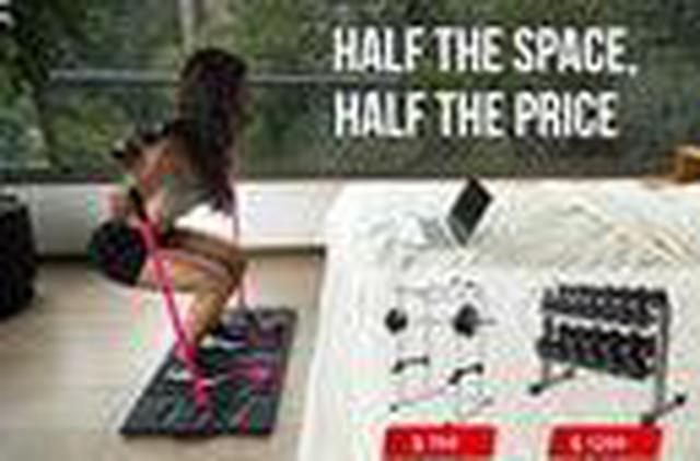 Alt view image 10 of 12 - BodyBoss Home Gym 2.0 - Full Portable Gym Home Workout Package - Pink