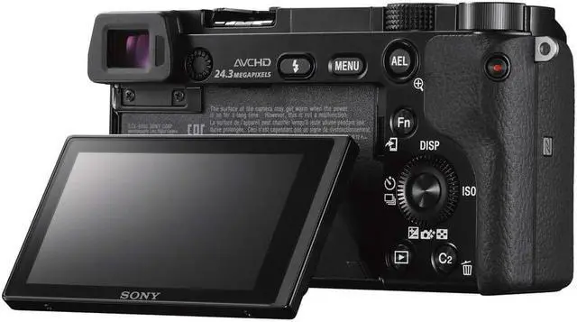 Alt view image 3 of 4 - Sony Alpha a6000 Mirrorless Digital Camera w/ 16-50mm and 55-210mm Power Zoom Lenses