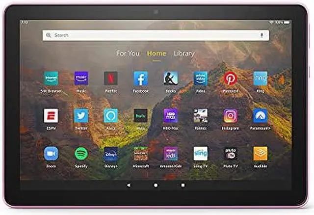 Alt view image 2 of 5 - Fire HD 10 tablet, 10.1", 1080p Full HD, 32 GB, latest model (2021 release), Lavender
