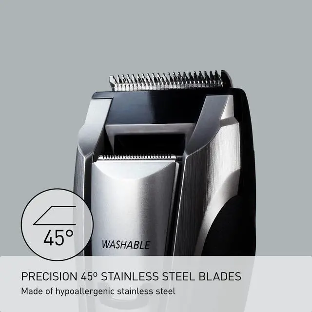 Alt view image 10 of 11 - Panasonic ER-GB80-S All-in-one Trimmer Beard/Hair Groomer/Trimmer