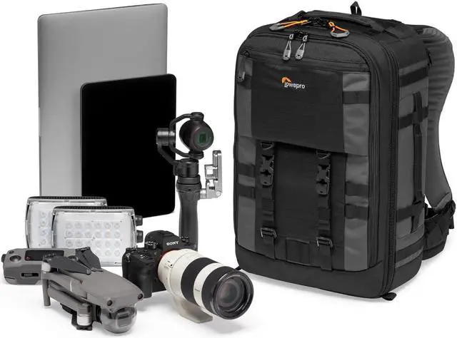Alt view image 9 of 11 - Lowepro Pro Trekker BP 350 AW II 24L Camera Backpack, Black #LP37268-GRL