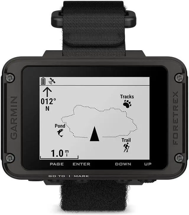 Alt view image 2 of 9 - Garmin Foretrex 801, Wrist-Mounted GPS Navigation with Strap, Upgraded Multi-Band GNSS, Longer Battery Life