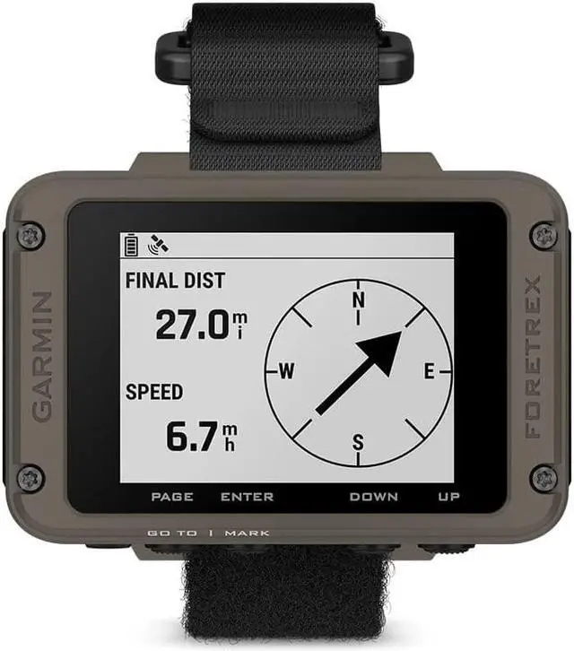 Alt view image 2 of 4 - Garmin Foretrex 901, Ballistics Edition, Wrist-Mounted GPS Navigators, Upgraded Multi-Band GNSS, Longer Battery Life