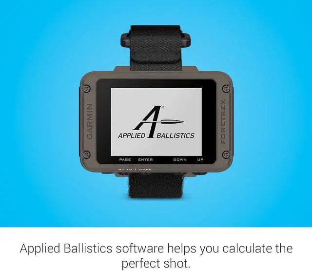 Alt view image 3 of 4 - Garmin Foretrex 901, Ballistics Edition, Wrist-Mounted GPS Navigators, Upgraded Multi-Band GNSS, Longer Battery Life