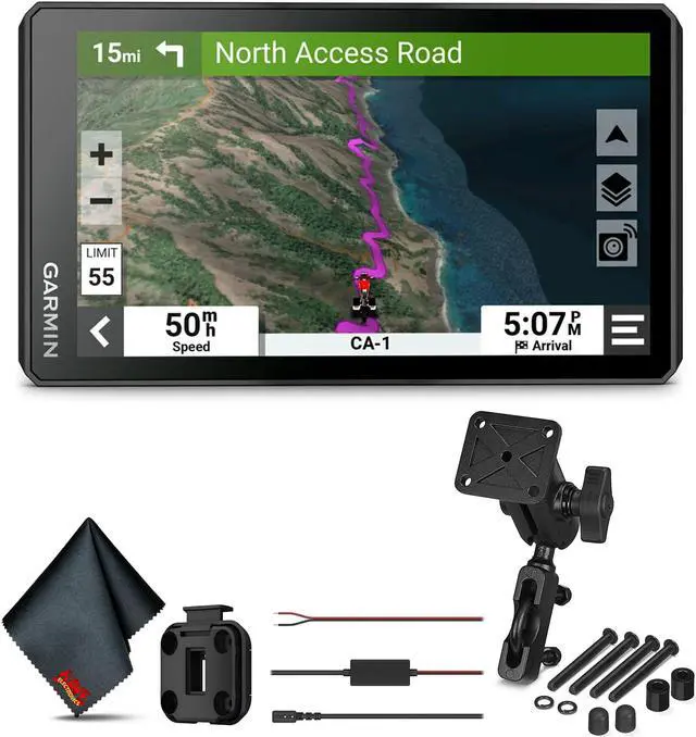 Main image of Garmin Zumo XT2 MT-S with 6Ave Cleaning Cloth