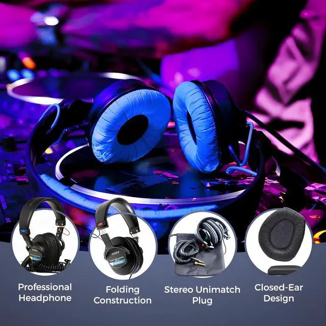 Alt view image 12 of 20 - Sony MDR-7506 Professional Headphones