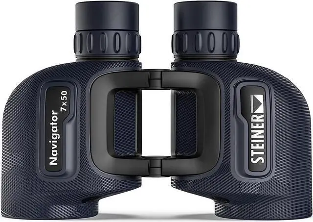 Alt view image 2 of 2 - Steiner Navigator 7x50 Binoculars - Magnification 7X - High Contrast Optics - Floating Prism System - Sports-Auto Focus - Delivers Excellent Image Clarity, Navy Blue (2342, New Version)