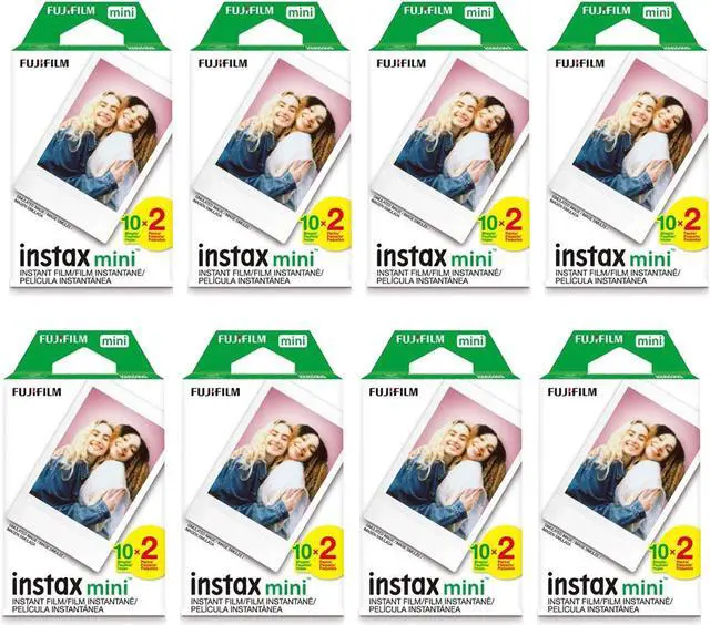 Alt view image 2 of 13 - Fujifilm Instax Mini Instant Film (8 Twin packs, 160 Total pictures) for Instax Cameras
