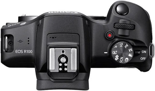 Alt view image 4 of 4 - Canon EOS R100 Mirrorless Camera with 18-45mm and 55-210mm Lenses Kit + Filters + More