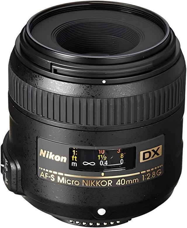 Refurbished: Nikon AF-S DX Micro-NIKKOR 40mm f/2.8G Close-up Lens