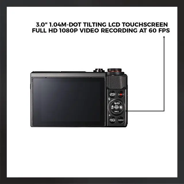 Alt view image 4 of 4 - Canon PowerShot G7 X Mark II Digital Camera (International Model) - Premium Kit
