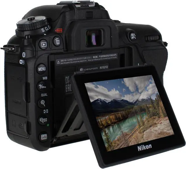 Alt view image 12 of 20 - Nikon D7500 DX Digital SLR Body