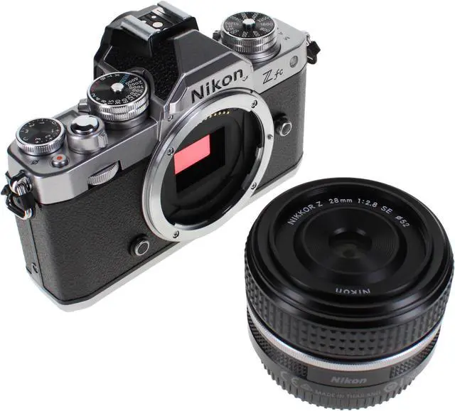 Nikon Z fc DX-Format Mirrorless Camera Body w/NIKKOR Z 28mm f/2.8