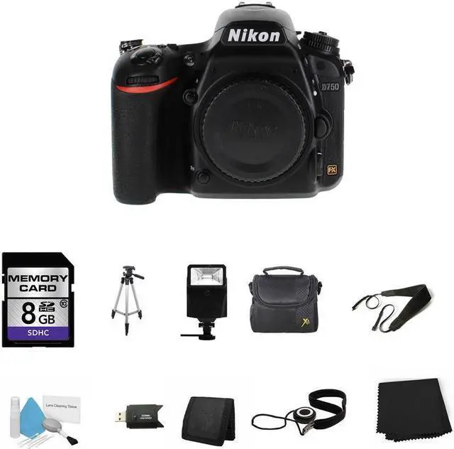 Main image of Nikon D7500 DSLR Camera (Body Only) 8GB Bundle