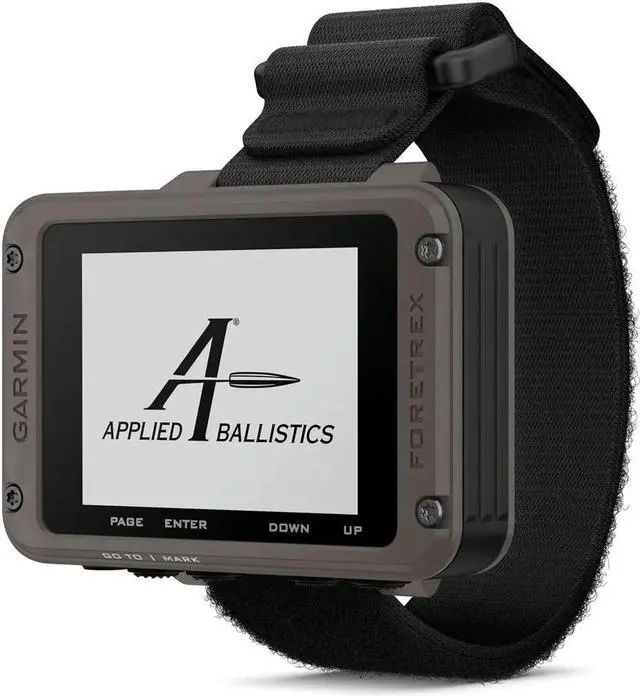 Alt view image 2 of 4 - Garmin Foretrex 901 Ballistic Edition Wrist-Mounted GPS Navigator with Strap