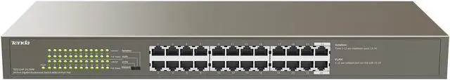 Alt view image 5 of 7 - Tenda TEG1124P-24-250W Switch