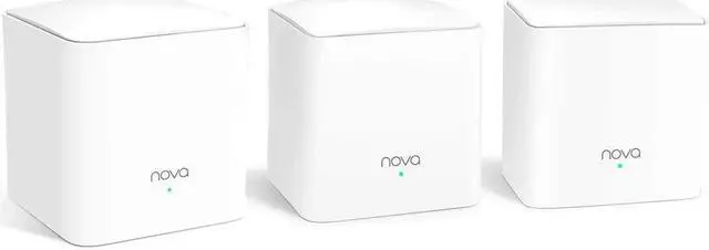 Alt view image 2 of 17 - Tenda Whole Home Mesh WiFi System - 3pk