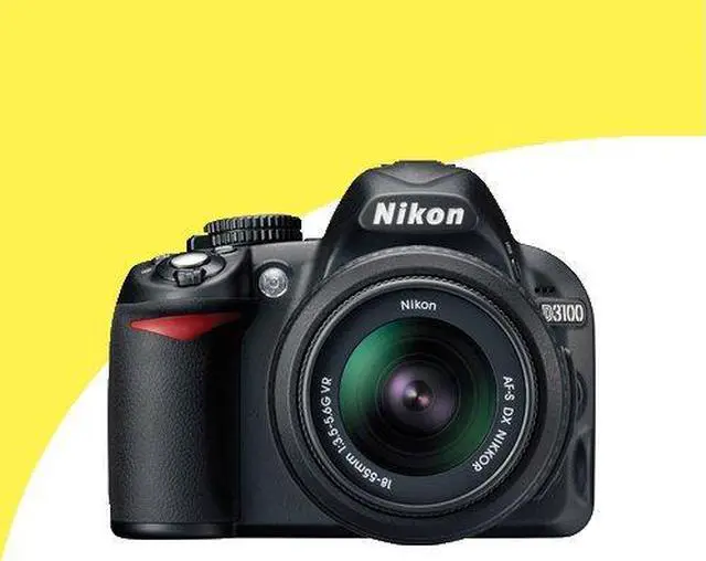Alt view image 2 of 4 - Nikon D3100 14.2MP Digital SLR Camera with 18-55mm f/3.5-5.6 AF-S DX VR Nikkor Zoom Lens Filter 8GB DavisMAX HD Bundle