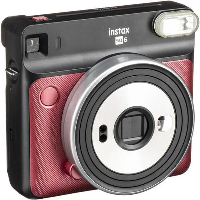 Alt view image 16 of 19 - Fuji Film 16608701 SQ6 Rudy Instant Camera, Red