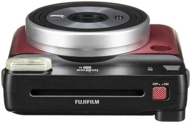 Alt view image 18 of 19 - Fuji Film 16608701 SQ6 Rudy Instant Camera, Red
