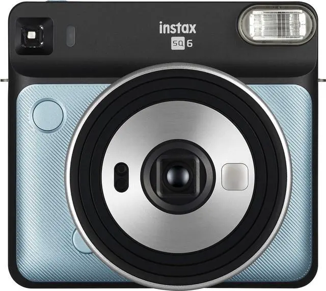 Alt view image 2 of 4 - Fujifilm Instax Square SQ6 - Instant Film Camera - Aqua Blue- Bundle