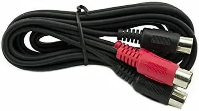 Alt view image 3 of 4 - XPIX Dual MIDI Cable, Dual 5-pin DIN to Same, 3 M, Ideal for Live Stage and Studio Recording