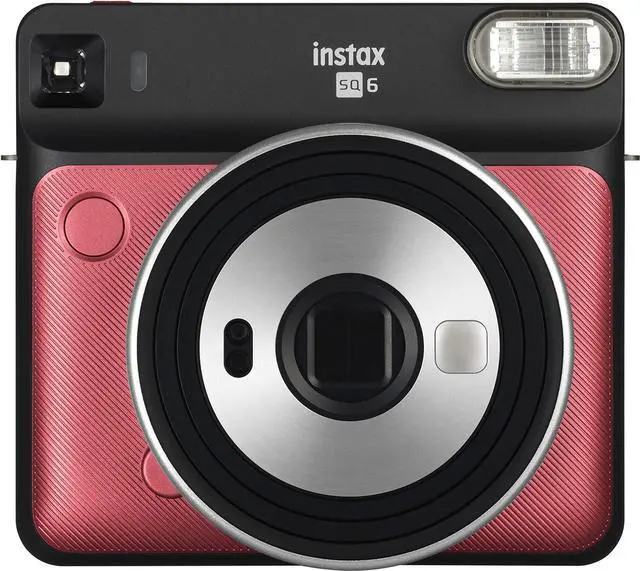 Alt view image 2 of 4 - Fujifilm Instax Square SQ6 - Instant Film Camera - Ruby Red (20 Exposures)