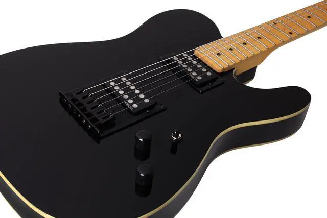 Alt view image 10 of 17 - Schecter PT Standard Maple Fingerboard, Gloss Black