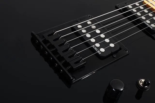 Alt view image 11 of 17 - Schecter PT Standard Maple Fingerboard, Gloss Black
