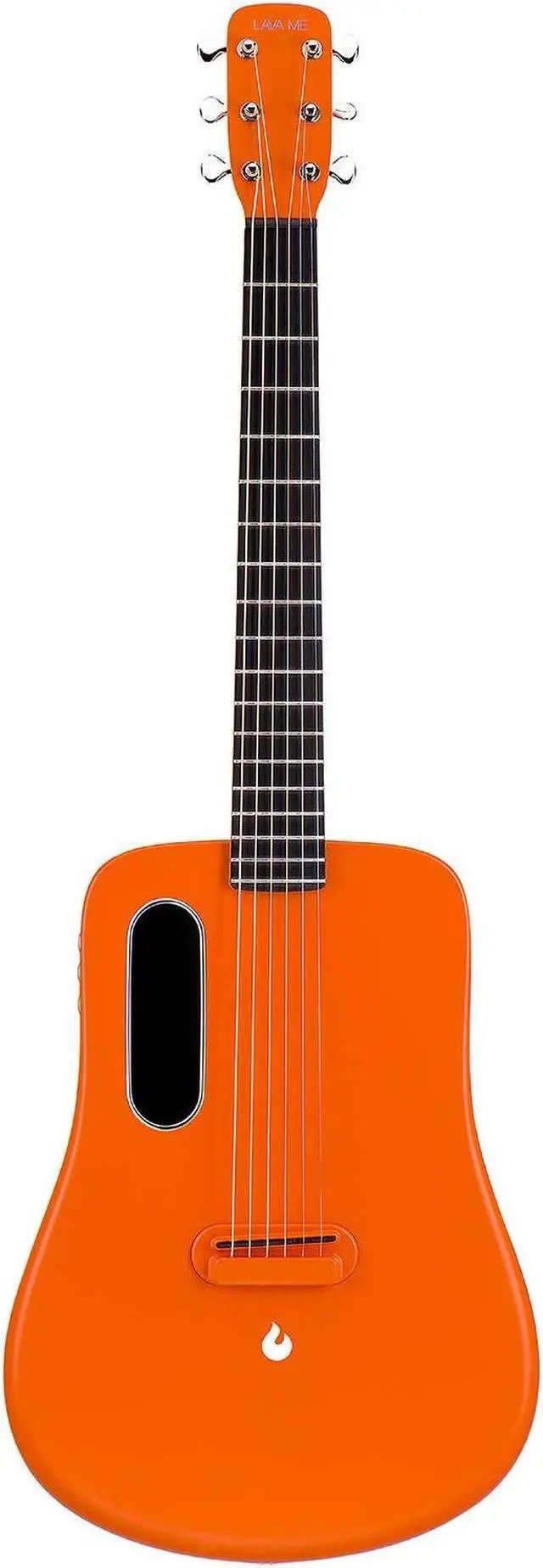 Alt view image 2 of 3 - LAVA ME 2 36 inch Carbon Fiber Guitar with effects Acoustic Electric Guitar with Picks Hard Case (Freeboost-Orange)