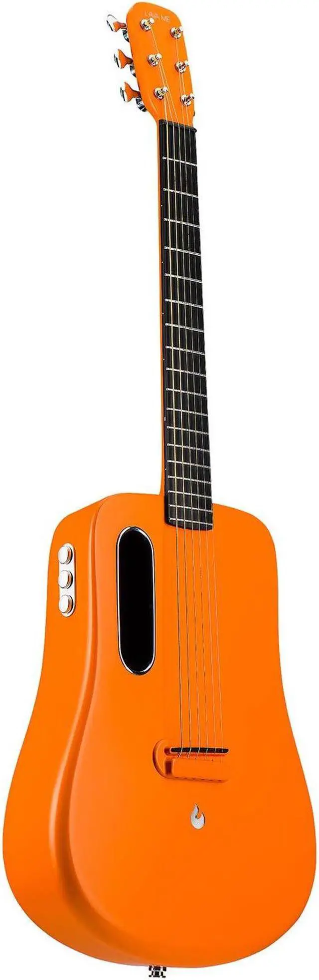 Alt view image 3 of 3 - LAVA ME 2 36 inch Carbon Fiber Guitar with effects Acoustic Electric Guitar with Picks Hard Case (Freeboost-Orange)