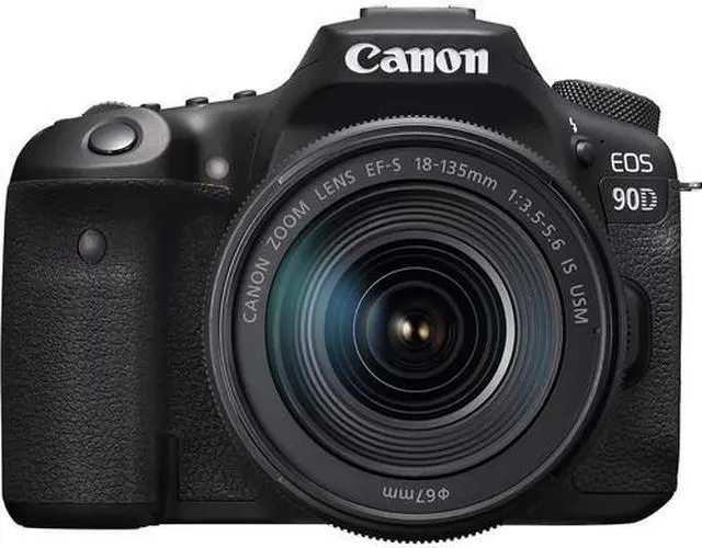 Alt view image 2 of 4 - Canon EOS 90D DSLR Camera with 18-135mm Lens
