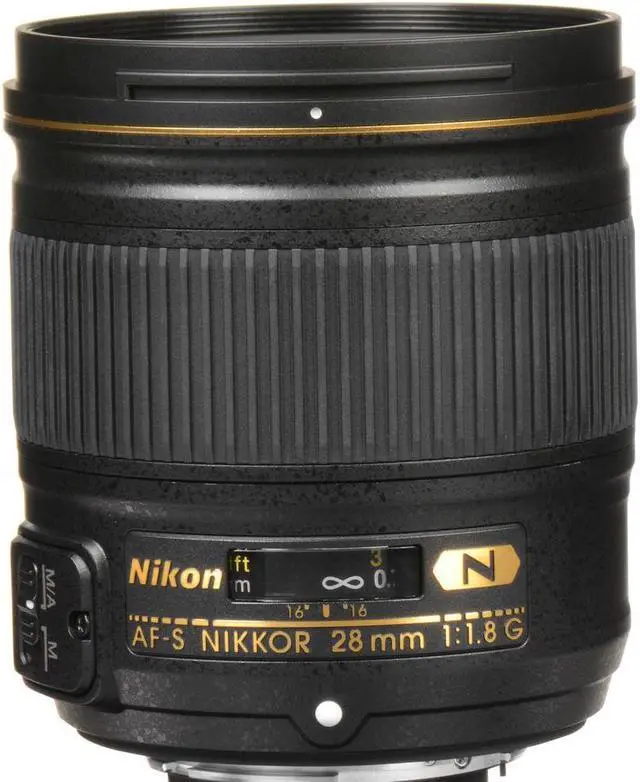 Alt view image 3 of 4 - Nikon AF-S NIKKOR 28mm f/1.8G Lens (2203) + Filter Kit + Cap Keeper + Cleaning Kit - Bundle