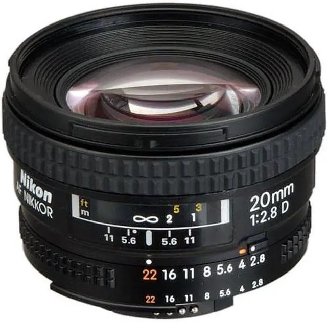Alt view image 3 of 4 - Nikon AF NIKKOR 20mm f/2.8D Lens (1913) + 64GB Memory Card + Filter Kit + BackPack - Bundle