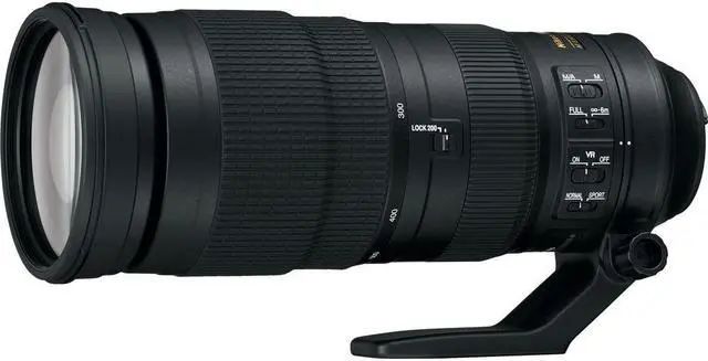 Alt view image 3 of 4 - Nikon - AF-S NIKKOR 200-500mm f/5.6E ED VR Super Telephoto Zoom Lens (20058) - Bundle