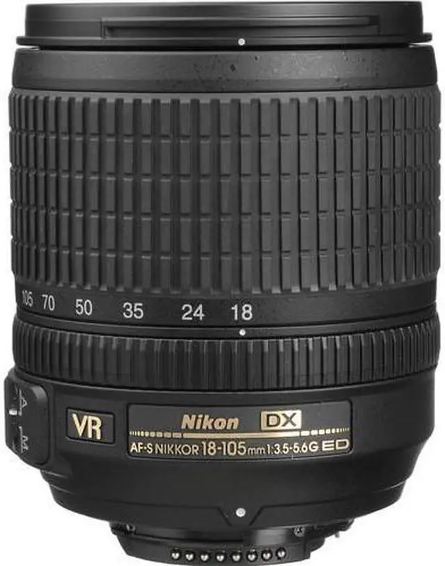 Alt view image 3 of 4 - Nikon AF-S DX NIKKOR 18-105mm f/3.5-5.6G ED VR Lens (2179) + Filter Kit + Cap Keeper - Bundle