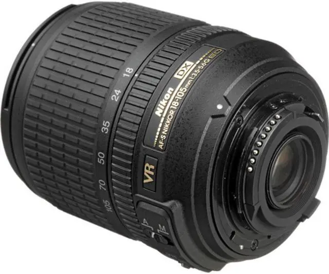 Alt view image 4 of 4 - Nikon AF-S DX NIKKOR 18-105mm f/3.5-5.6G ED VR Lens (2179) + Filter Kit + Cap Keeper - Bundle
