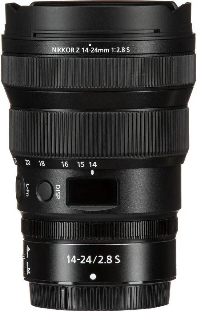 Alt view image 4 of 4 - Nikon NIKKOR Z 14-24mm f/2.8 S Zoom Lens for Nikon Z Cameras (20097) + 64GB card - Bundle