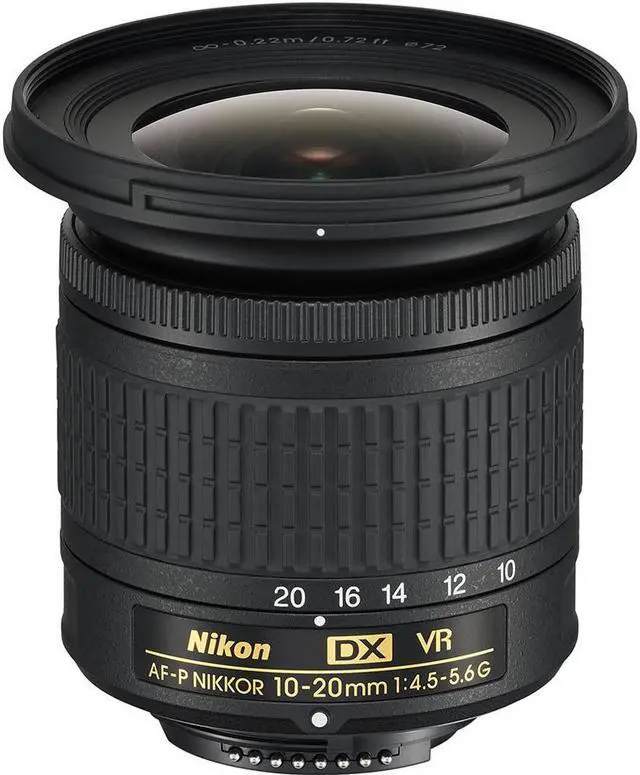 Alt view image 2 of 4 - Nikon - AF-P DX NIKKOR 10-20mm f/4.5-5.6G VR Wide-Angle Zoom Lens - Bundle