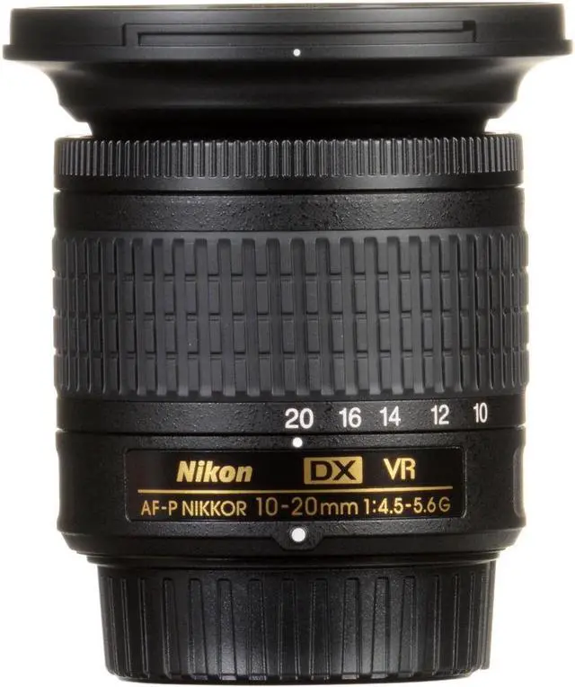 Alt view image 4 of 4 - Nikon - AF-P DX NIKKOR 10-20mm f/4.5-5.6G VR Wide-Angle Zoom Lens - Bundle