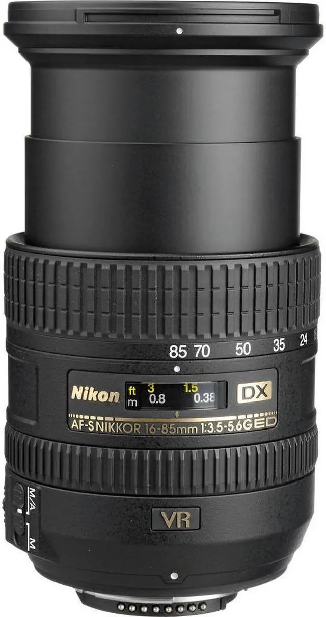 Alt view image 4 of 4 - Nikon AF-S DX NIKKOR 16-85mm f/3.5-5.6G ED VR Lens (2178) + Filter Kit + Cap Keeper - Bundle
