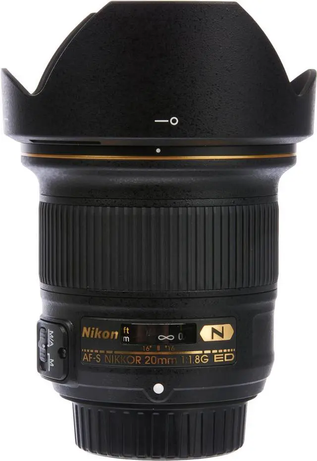 Alt view image 3 of 4 - Nikon AF-S NIKKOR 20mm f/1.8G ED Lens (20051) + Filter Kit + Cap Keeper - Bundle