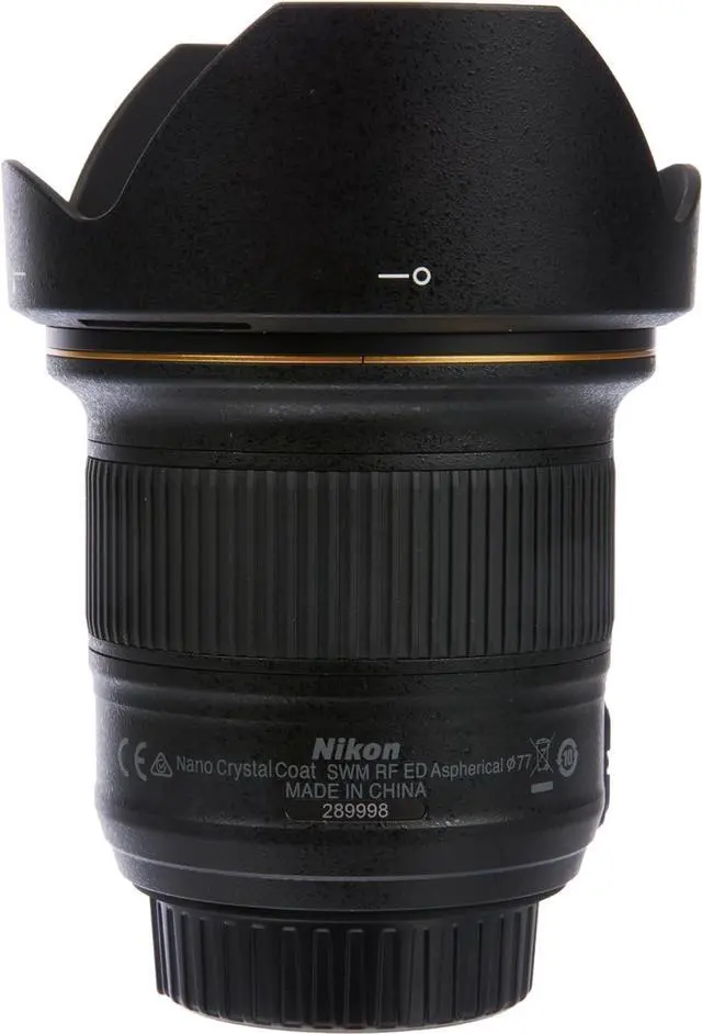 Alt view image 4 of 4 - Nikon AF-S NIKKOR 20mm f/1.8G ED Lens (20051) + Filter Kit + Cap Keeper - Bundle