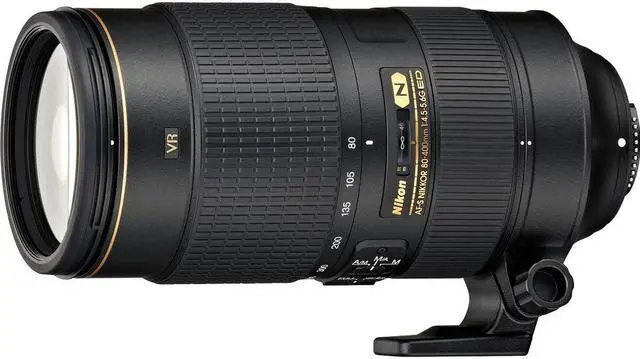 Alt view image 2 of 4 - Nikon - AF-S NIKKOR 80-400mm f/4.5-5.6G ED VR Telephoto Zoom Lens (2008) + Filters - Bundle