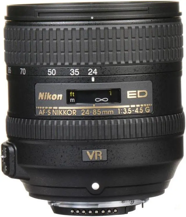Alt view image 3 of 4 - Nikon AF-S NIKKOR 24-85mm f/3.5-4.5G ED VR Lens (2204) + Filter Kit + Cap Keeper - Bundle