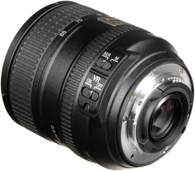 Alt view image 4 of 4 - Nikon AF-S NIKKOR 24-85mm f/3.5-4.5G ED VR Lens (2204) + Filter Kit + Cap Keeper - Bundle