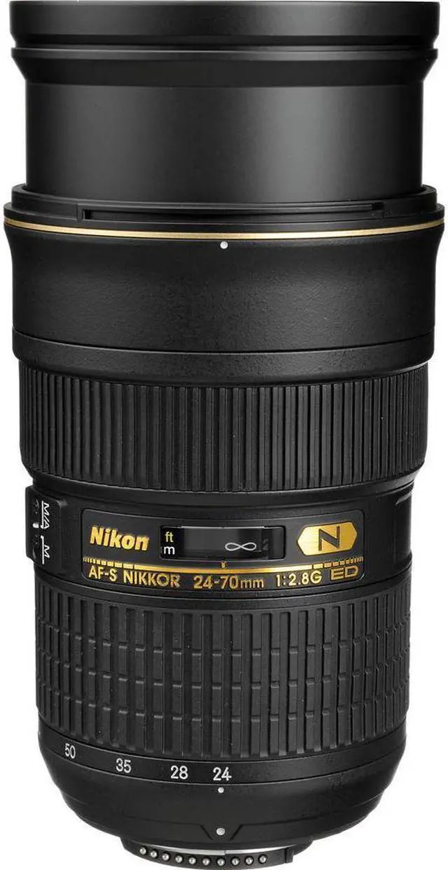 Alt view image 3 of 4 - Nikon AF-S NIKKOR 24-70mm f/2.8G ED Lens (2164) + 64GB Memory Card + Filter Kit  - Bundle