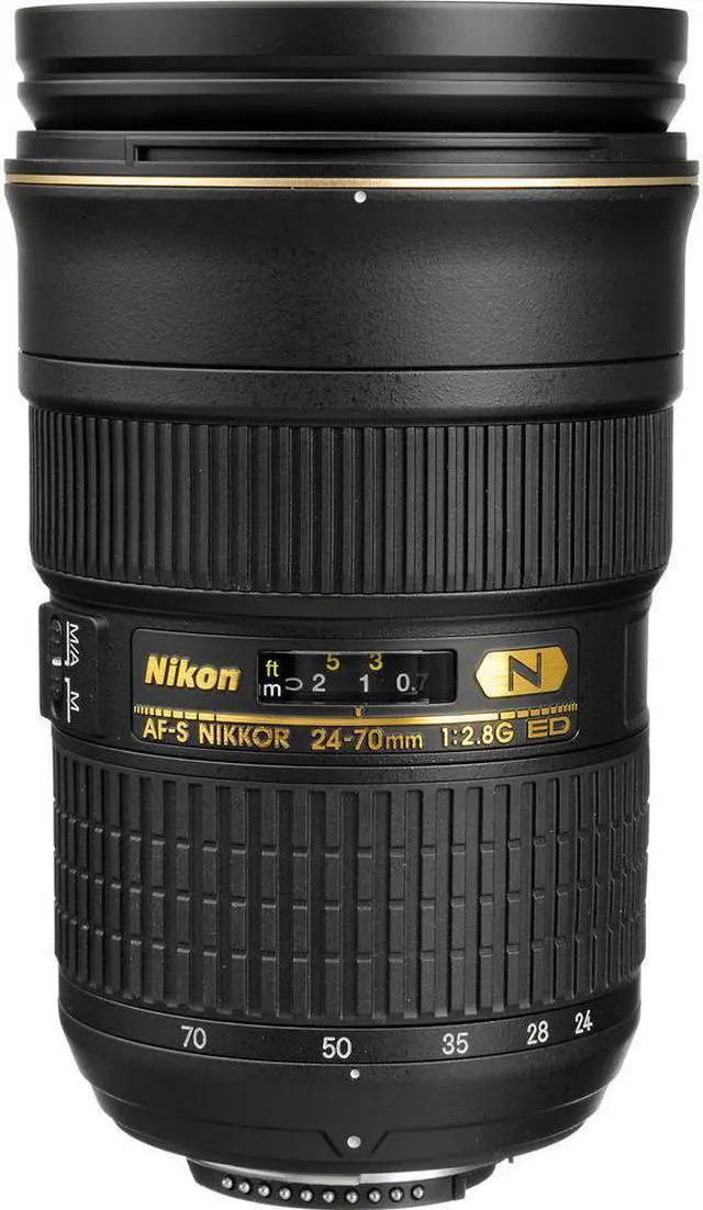 Alt view image 4 of 4 - Nikon AF-S NIKKOR 24-70mm f/2.8G ED Lens (2164) + 64GB Memory Card + Filter Kit  - Bundle